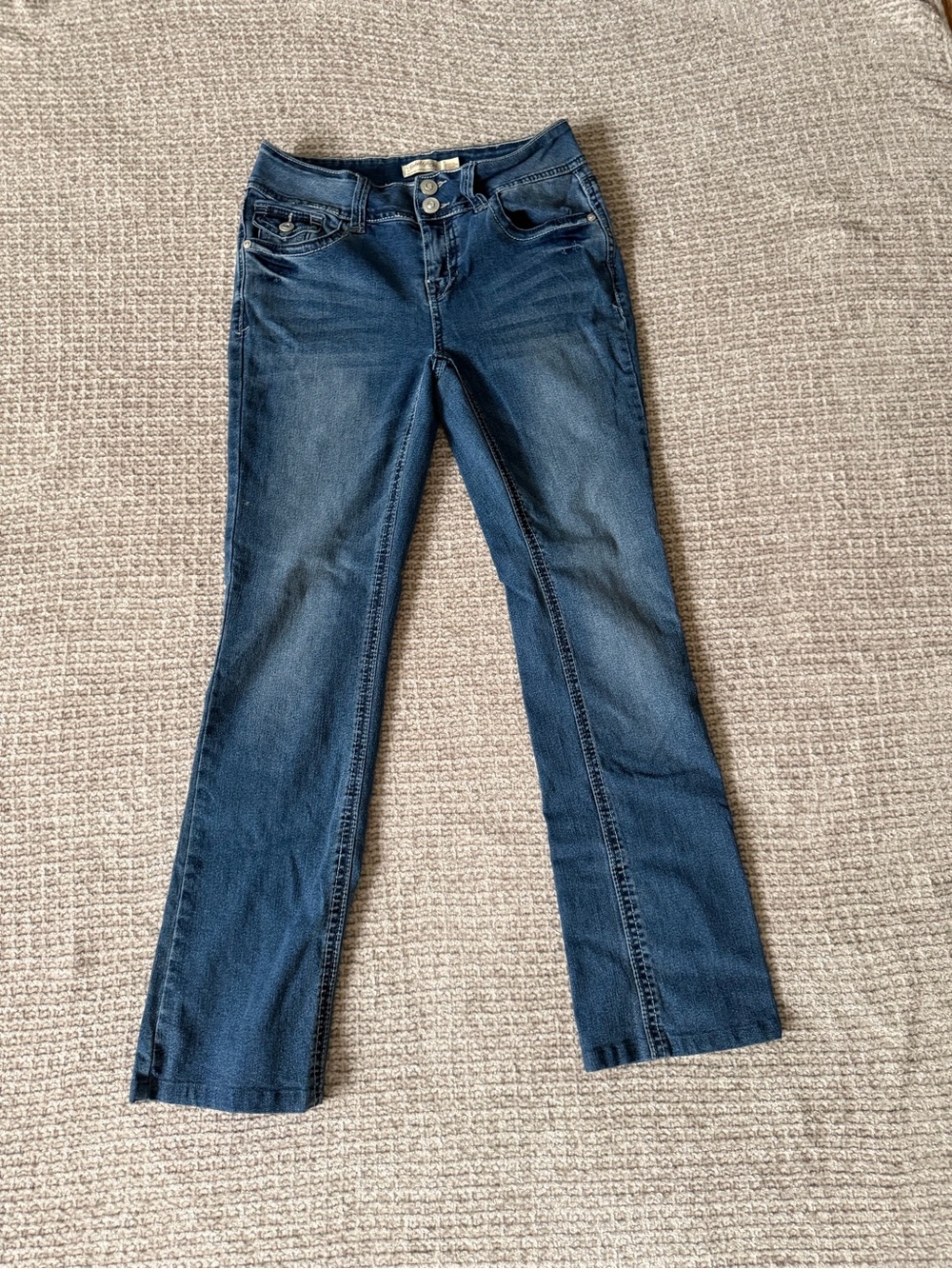 Faded Glory Medium Blue Bootcut Jeans